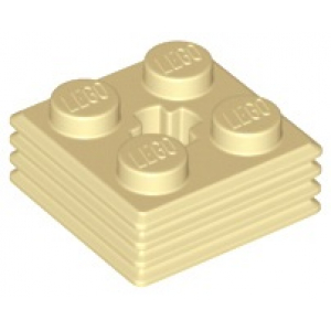 LEGO® Brick Modified 2x2x 2/3 Ribbed