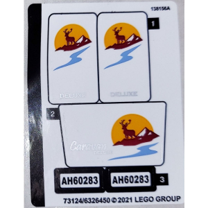 LEGO® Sticker Sheet for Set 60283