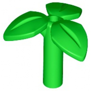 LEGO® Plant Stem with 3 Leaves