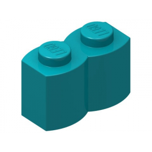 LEGO® Brick Modified 1x2 with Log Profile
