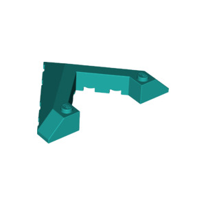 LEGO® Wedge 6x8 Pointed Cutout