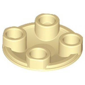 LEGO® Plate Ronde Lisse Inversée 2x2