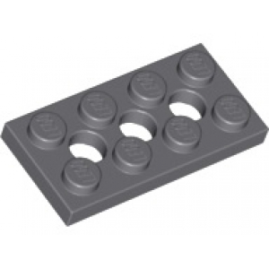 LEGO® Technic Plate 2x4 - 3 Passages