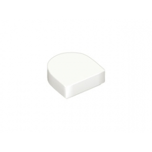 LEGO® Tile Round 1x1 Half Circle Extended