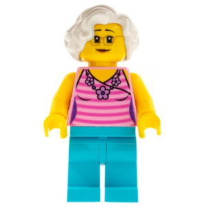 LEGO® Mini Figurine Grand-Mère