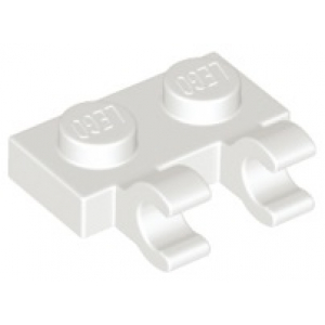 LEGO® Plate Modified 1x2 with 2 Open O clips