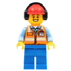 LEGO® Minifigure Helmet Ground Crew