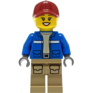 LEGO® Mini-Figurine Soigneuse Animaux Sauvages