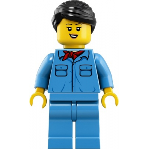 LEGO® Minifigure Train Worker Female