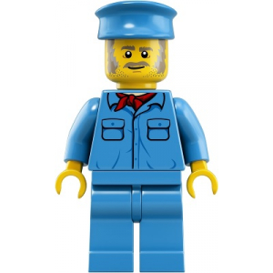LEGO® Minifigure Train Worjer Male
