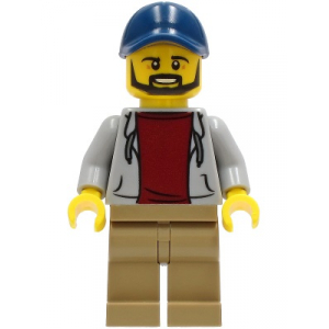 LEGO® Mini-Figurine Papa avec Casquette