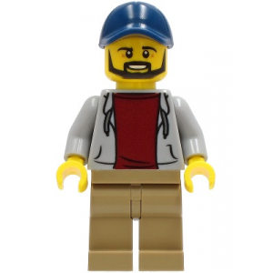 LEGO® Mini-Figurine Papa avec Casquette