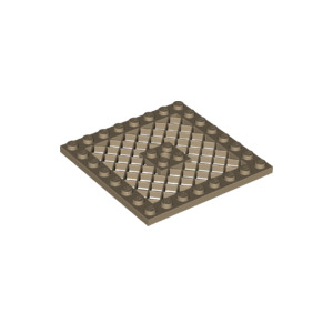 LEGO® Plate Grille 8x8