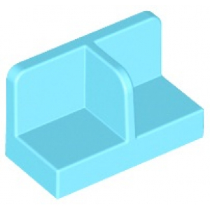 LEGO® Panel 1x2x1 with Rounded Corners and Center Divider