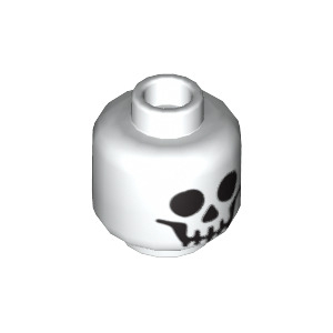 LEGO® Minifigure - Head Skull Standard Pattern