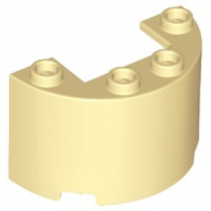 LEGO® Cylinder Half 2x4x2 with 1x2 Cutout