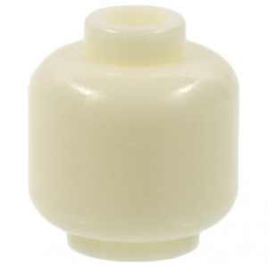 LEGO® Minifigure Head (Plain) - Hollow Stud