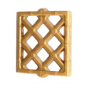 LEGO® Pane For Window 1x2x2 Lattice Diamond