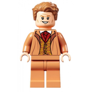 LEGO® Minifigure Gilderoy Lockhart + Magic Wand