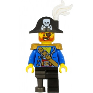 LEGO® Mini-Figurine Pirate avec Jambe de Bois