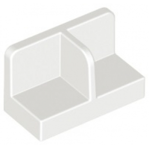 LEGO® Panel 1x2x1 with Rounded Corners and Center Divider