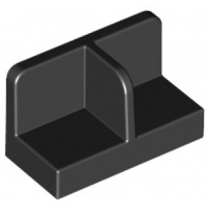 LEGO® Panel 1x2x1 with Rounded Corners and Center Divider