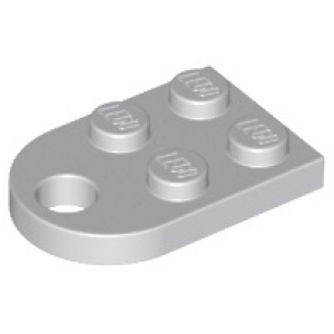 LEGO® Plate 2x3 Arrondie et Passage Pour Connecteur