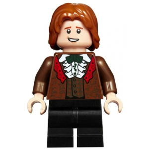 LEGO® Mini Figurine Ron Weasley + Baguette Magique