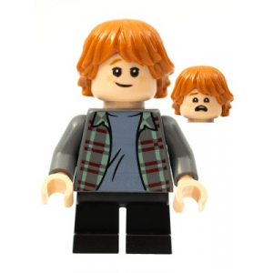 LEGO® Minifigure Ron Weasley + Magic Wand