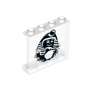 LEGO® Cloison Imprimée 1x4x3 Sphinx - Set 10273