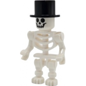 LEGO® Mini-Figurine Squelette avec Chapeau - Halloween