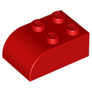 LEGO® Slope Curved 2x3 with Four Studs