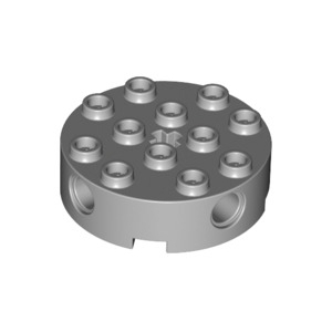 LEGO® Brick Round 4x4 With 4 Side Pin