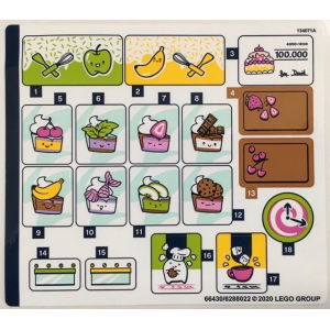 LEGO® Stickers Sheet For Set 41393