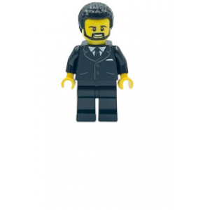 LEGO® Minifigure Man Beard and Suit Tie