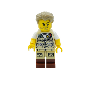 LEGO® Mini-Figurine Homme Soigneur - Employé Zoo