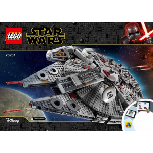 LEGO® Notice Papier Star Wars 75257 Millennium Falcon