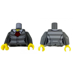 LEGO® Mini-Figurines Torse Femme Gilet Cravate (2S)