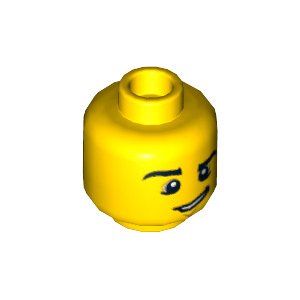 LEGO® Mini-Figurine Tête Homme (2R)