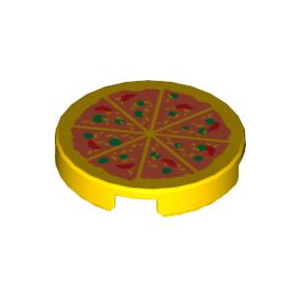 LEGO® Tile 2x2 Pizza