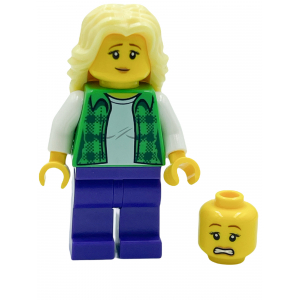 LEGO® Mini-Figurine Fille chemise A Carreaux