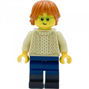 LEGO® Minifigure Boy With Glasses