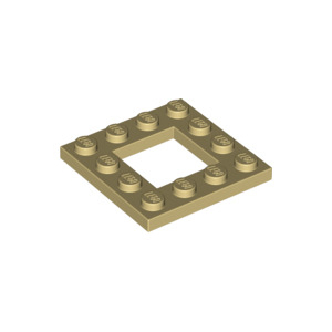 LEGO® Plate 4x4 - Ouverture 2x2 Au Centre