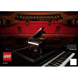 LEGO® Notice Papier 21323 Grand Piano - Musique