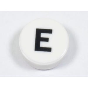 LEGO® Tile 1x1 Printed Letter E