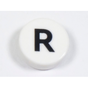 LEGO® Tile 1x1 Printed Letter R