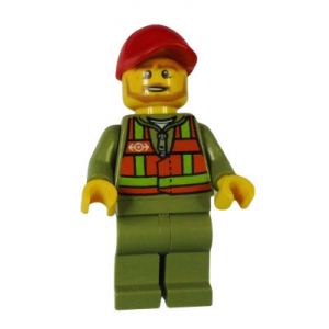 LEGO® Minifigure Train Driver