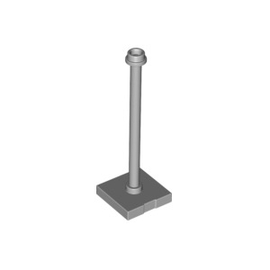 LEGO® Support 2x2x5 Bar on Tile Base