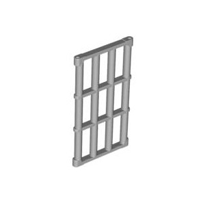 LEGO® Bar 1x4x6 Grille with End Protrusions