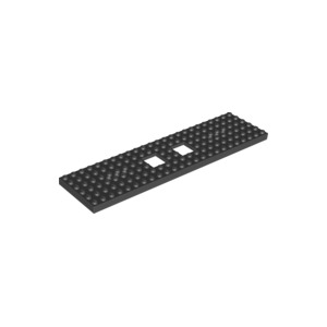 LEGO® Train Base 6x28 with 2 Square Cutouts